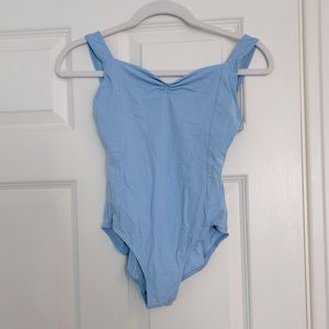 Nikolay Ellen Tank style leotard in light blue